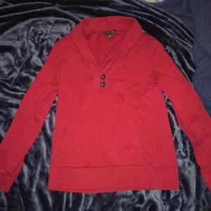 Red banana republic sweater
